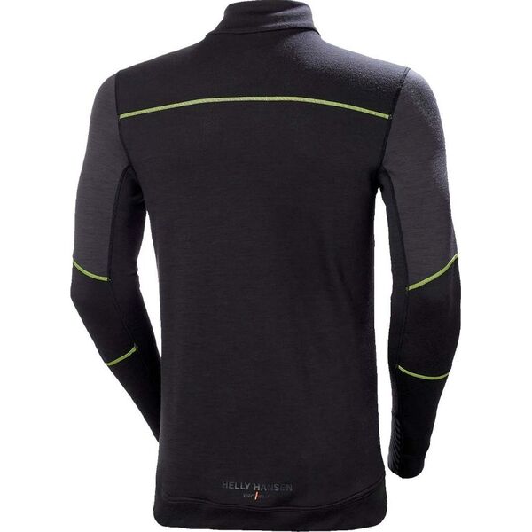 Helly Hansen Koszulka termo Helly Hansen Lifa Merino Zip Black