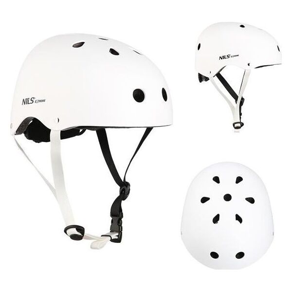 Nils Extreme MTW001 BIAŁY ROZM. M(55-58CM) KASK NILS EXTREME