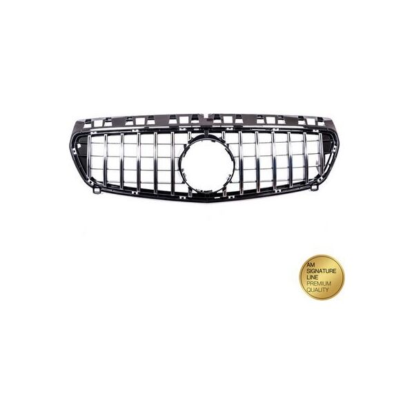 MTuning Grill sportowy GT Chrome & Black MERCEDES A-Class W176 przed liftem 2012-2015