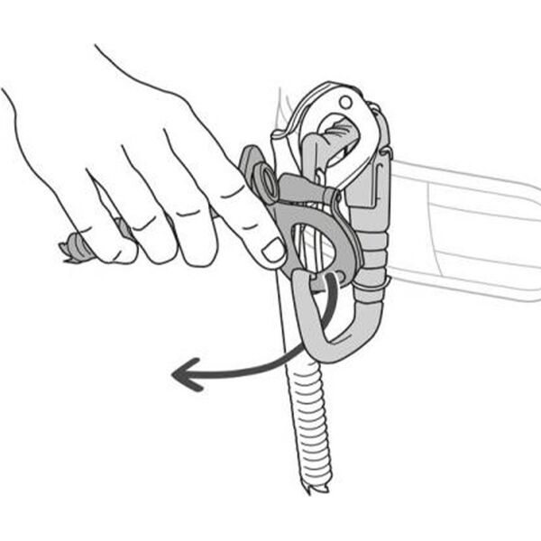 Petzl Uchwyt Sprzętowy Petzl Caritool EVO BLACK