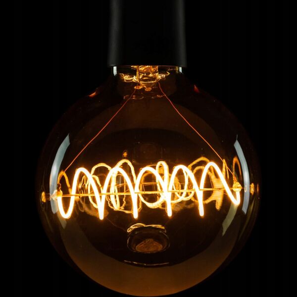 Segula Segula LED Bridge Globe 125 Curved Plus gold E27 6,5W 1900K