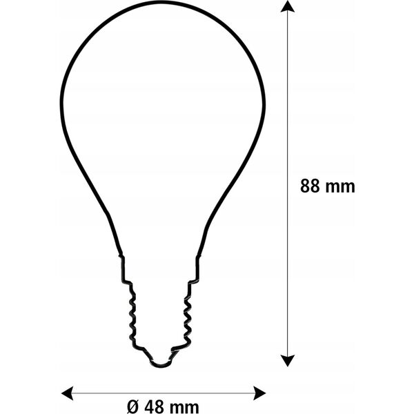 Segula Segula LED Tropfenlampe matt E14 3,2W 2700K dimmbar