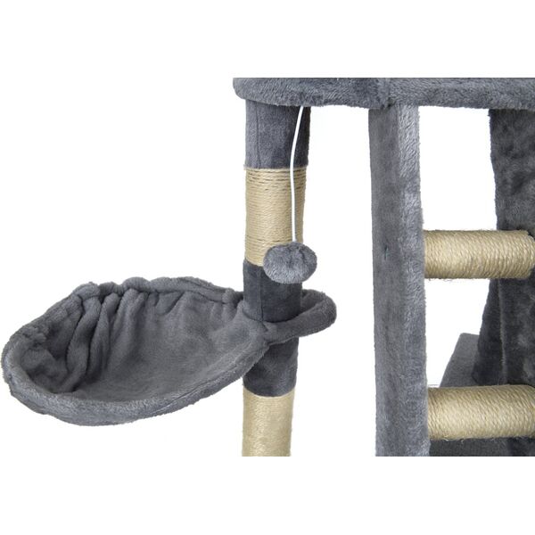 Funfit Didelė kačių draskyklė Funfit Home and Office, pilka, 220 cm