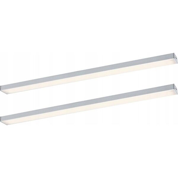Paulmann Zestaw opraw podszafkowych LED LINE DIM PIR 2x4W 2x350lm 350mm 30000K 230V chrom matowy / aluminium