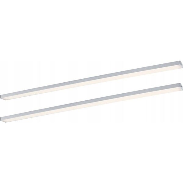 Paulmann Zestaw opraw podszafkowych LED LINE DIM PIR 2x6W 2x500lm 550mm 30000K 230V chrom matowy / aluminium