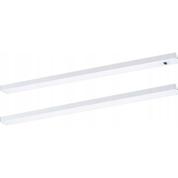 Paulmann Zestaw opraw podszafkowych SET LINE DIM PIR 2x4W 2x350lm 350mm 3000K 230V biały matowy / aluminium