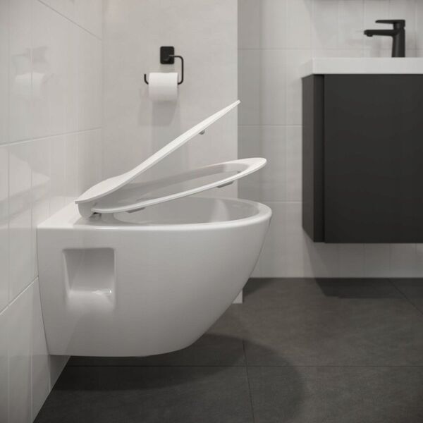 Miska WC S701-724 B904 / MODUO / PLUS OVAL / MISKA WISZĄCA / DESKA SLIM DUROPLAST