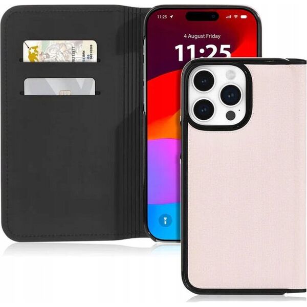 Incipio Kate Spade New York Wrap Folio Case - Skórzane etui z klapką iPhone 15 Pro Max (Pale Vellum)