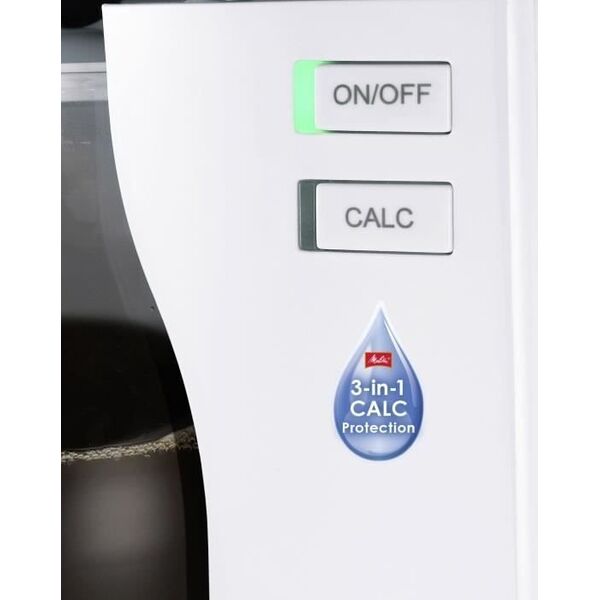 Ekspres przelewowy Melitta Filter coffee machine Melitta Look V Perfection White