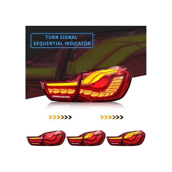 MTuning Zestaw Lamp Tylnych Dynamic LED Red BMW 4 F32 F82 4 F33 F83 2013-obecnie
