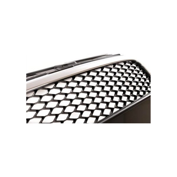 MTuning Grill sportowy Chrome & Gloss Black AUDI A4 B7 2004-2008