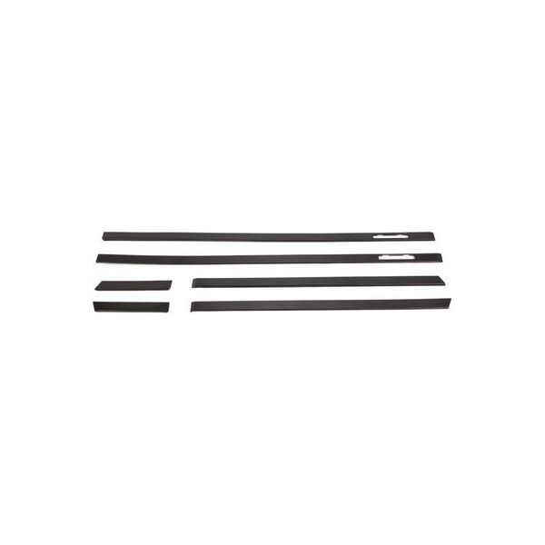 MTuning Listwy boczne czarne zestaw 6 sztuk BMW 5 E39 1995-2003