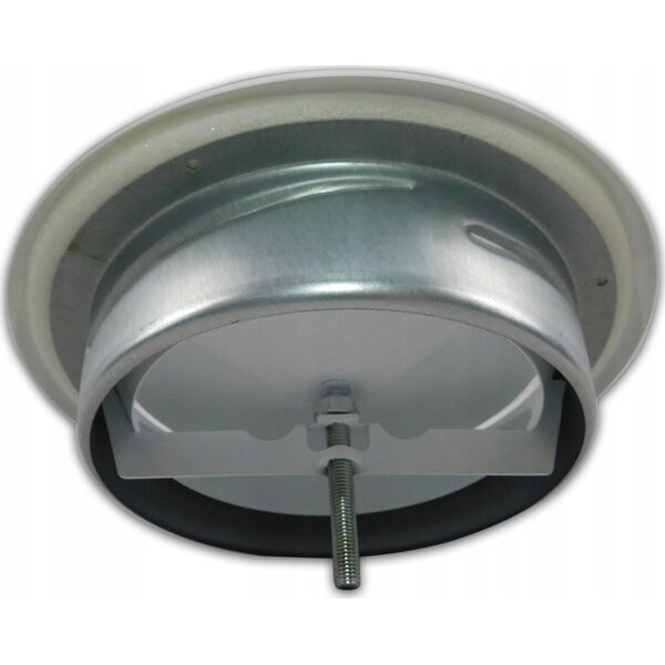 AWENTA Anemostat wywiewny Awenta AMW150 fi 150 metalowy biały