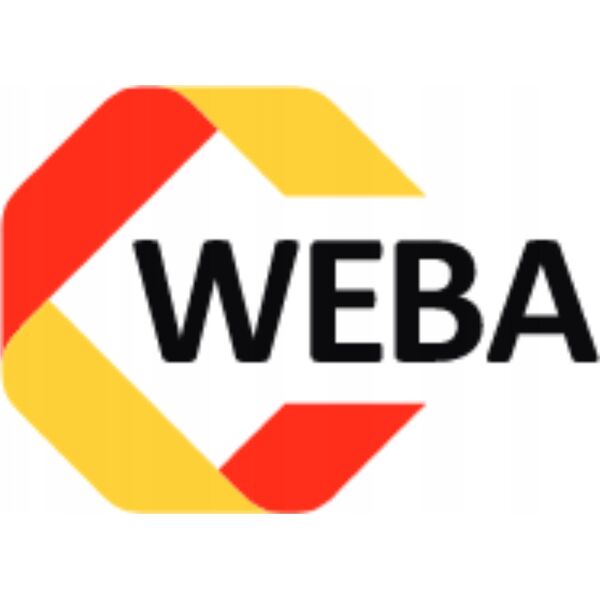 Weba Skrzynka gazowa naścienna 600x600x250 prosta żółta z tworzywa KEN