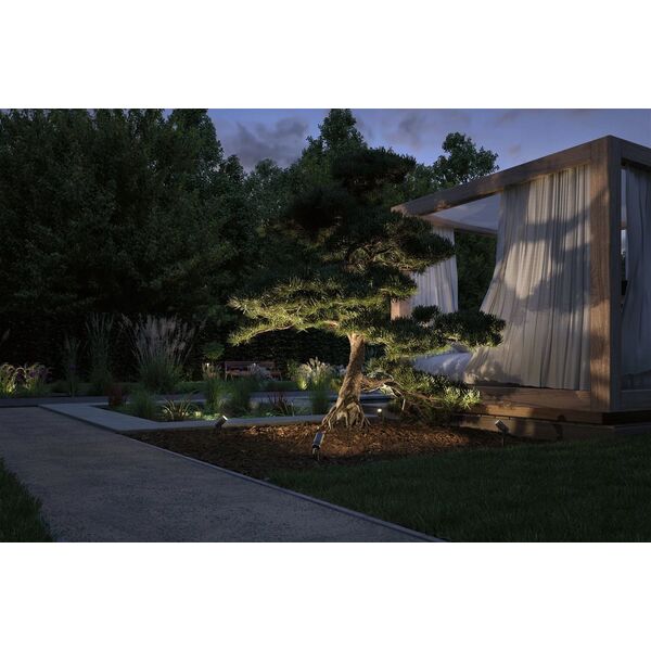 Paulmann Reflektor ogrodowy RADIX LED 5.5W 550lm 3000K IP65 230V szary / aluminium