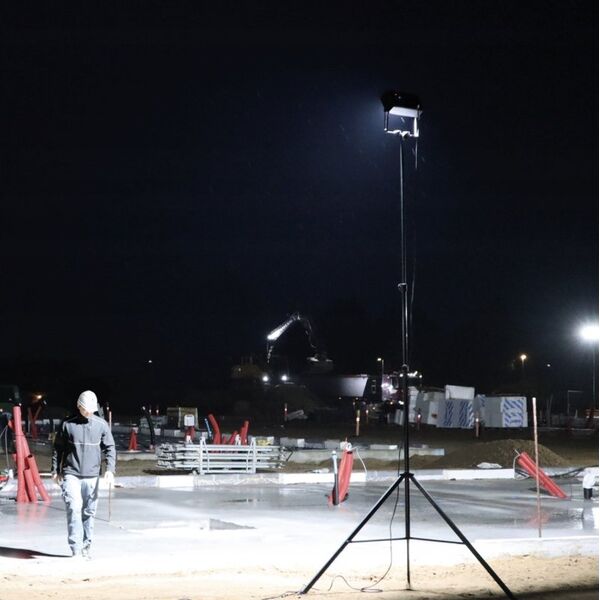Scangrip Lampa do oświetlania dużych obszarów roboczych 40000 lm SITE LIGHT 40 03.5268