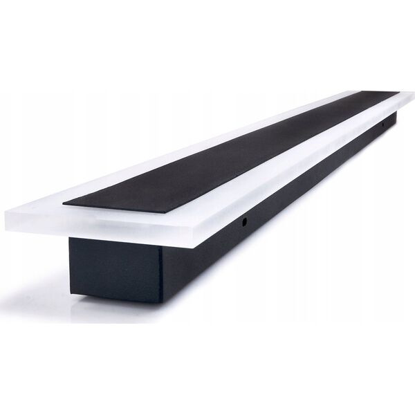 Kinkiet LVT LVT Durango 8013 kinkiet zewnętrzny lampa ścienna ogrodowa IP65 1x38W LED 4500K 1900lm czarny/biały
