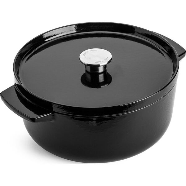 KitchenAid KitchenAid garnek żeliwny 5,2L Onyx Black