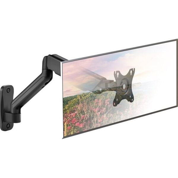 Techly Uchwyt ścienny do TV 17-32" LED/LCD 9kg obrotowy sprężynowy