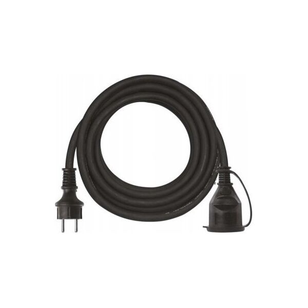 Emos Przedłużacz Emos P01705 1 gniazdo 5m 3 1,5mm guma / neopren