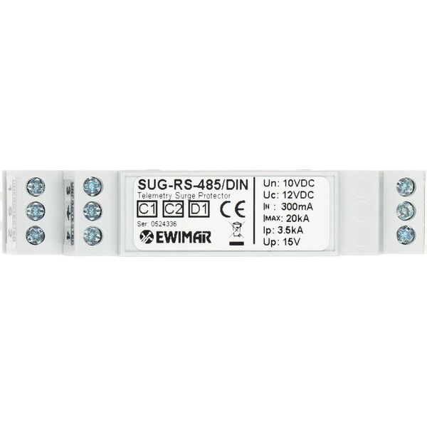 ZABEZPIECZENIE PRZECIWPRZEPIĘCIOWE SUG-RS485/DIN LINII SYMETRYCZNEJ RS-485 EWIMAR