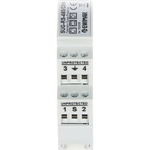 ZABEZPIECZENIE PRZECIWPRZEPIĘCIOWE SUG-RS485/DIN LINII SYMETRYCZNEJ RS-485 EWIMAR