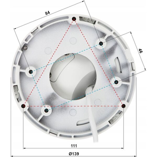 Kamera IP Hikvision KAMERA IP DS-2CD2386G2H-IS2U/SL(2.8MM) ACUSENSE - 8.3 Mpx, 4K UHD Hikvision