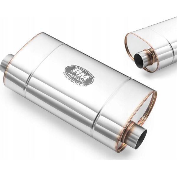 RM Motors Tłumik Środkowy 60mm RM