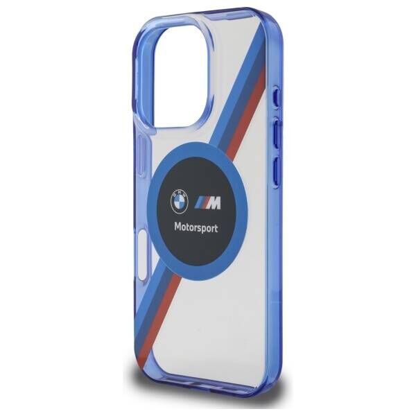 Original Case IPHONE 16 PRO MAX BMW Hardcase Motosport IML Circle MagSafe (BMHMP16X23HTPUT) transparent 3666339325596