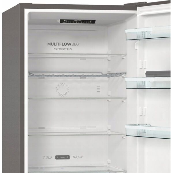 Lodówka Gorenje gorenje NRC620BSXL4, fridge/freezer combination (stainless steel, ConvertActive)
