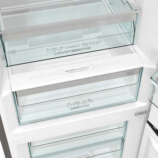 Lodówka Gorenje gorenje NRC620BSXL4, fridge/freezer combination (stainless steel, ConvertActive)