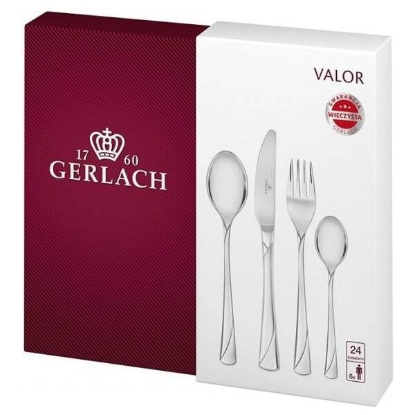 Gerlach Zestaw sztućców Valor 24szt. (GERL-SZ-001-25)