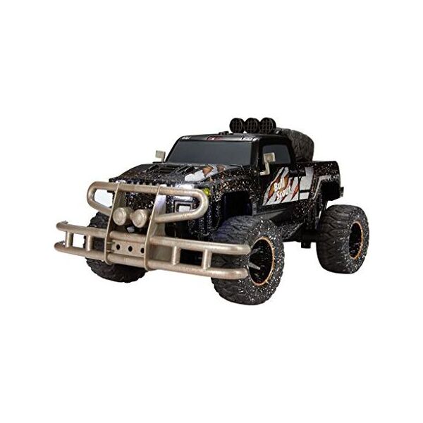 Revell Revell Control RC Car - zdalnie sterowany samochód z pilotem 27 MHz, stabilna konstrukcja, duże koła dla dobrej mobilności w terenie, oświetlenie LED, zasilanie bateryjne - buggy BULL SCOUT 24629