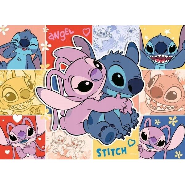 Ravensburger Puzzle 4x100 elementów Disney Stitch