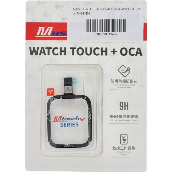 Samsung MUSTTBY Ekran dotykowy + OCA do Apple Watch Seria 5-44MM 13989949 5903396319457