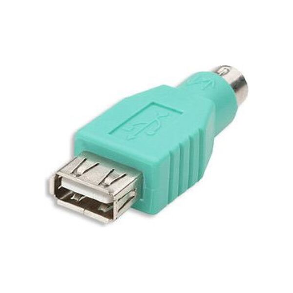 Adapter USB Manhattan USB - PS/2 Zielony  (333962)