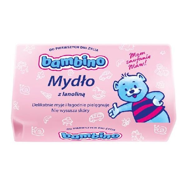 Bambino Mydło w Kostce dla Dzieci i Niemowląt 90 g