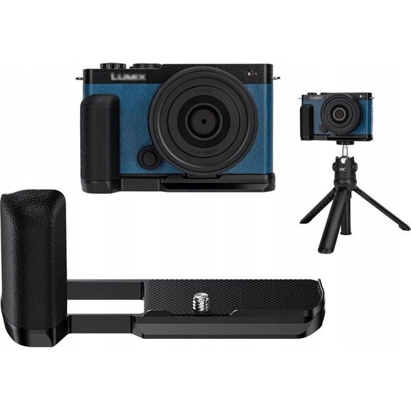 JJC Uchwyt Szyna Klatka Video Grip Holder Gwint 1/4'' do Panasonic Lumix S9 JJC / HG-S9