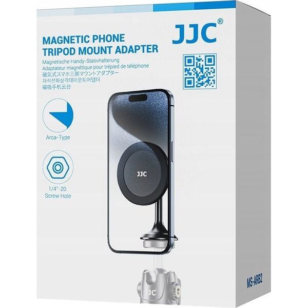 JJC Uchwyt Magnetyczny Magnes MagSafe na Telefon iPhone Gwint 1/4'' Arca Swiss / MS-ARB2