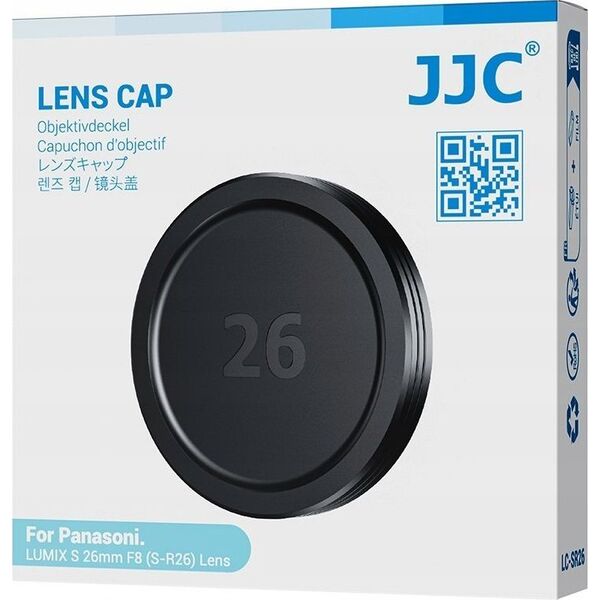 Dekielek JJC Dekielek Dekiel Zaślepka Osłona Obiektyw Panasonic Lumix S 26mm f/8 S-R26 / LC-SR26