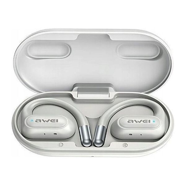 Słuchawki Awei AWEI Bluetooth 5.4 headphones OWS T93 + docking station white