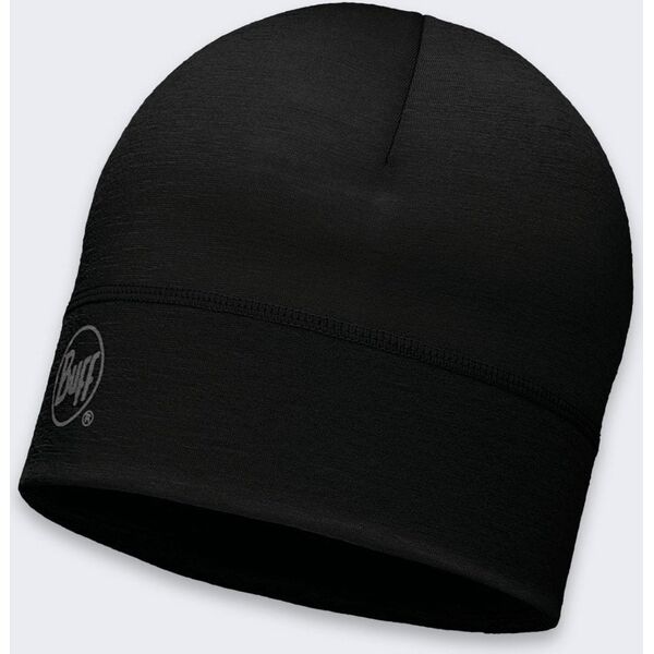 Buff Czaka Buff Merino Wool 1 Layer Solid Black - BP111476.999.10.00