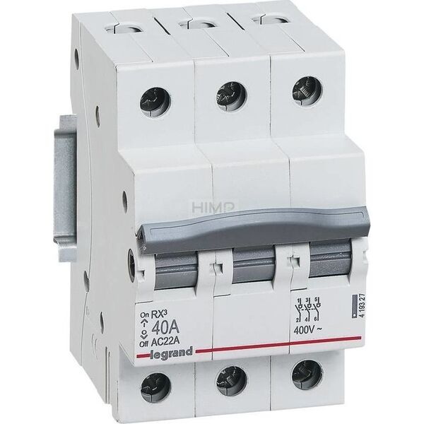 Legrand Rozłącznik izloacyjny Legrand RX3 419327 40A 3P