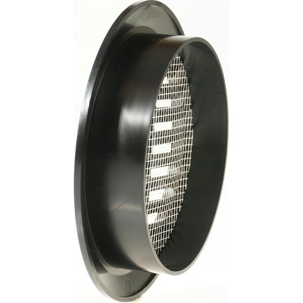 Κάλυμμα αερισμού AWENTA Awenta Classic T74CZ Mini-Awent Fi60 μαύρο 13685318 5905033315334