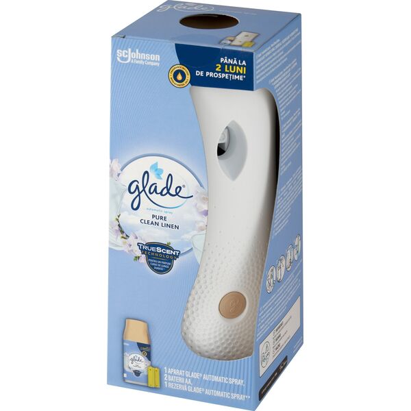 Odświeżacz powietrza automatyczny Glade 269ml Pure Clean Linen, PURE CLEAN LINEN