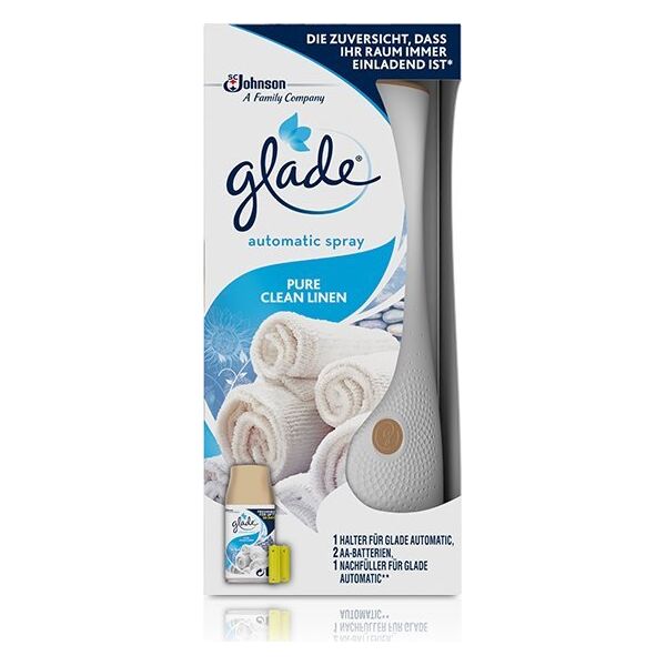 Odświeżacz powietrza automatyczny Glade 269ml Pure Clean Linen, PURE CLEAN LINEN