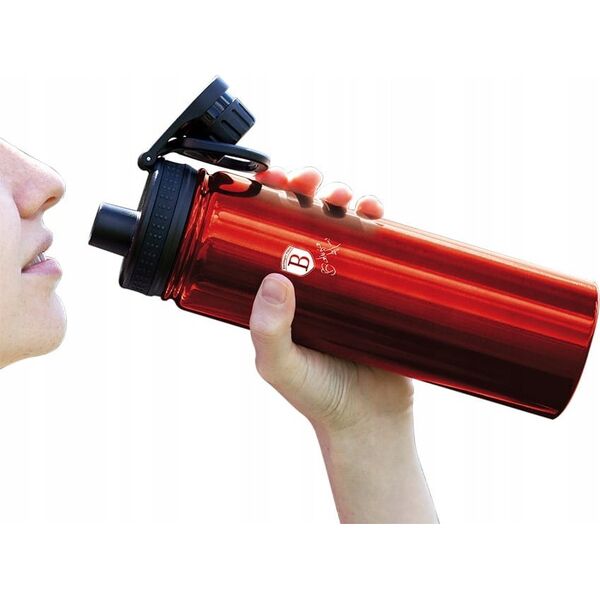 Berlinger Haus BERLINGER HAUS SPORT BOTTLE 720 ML, METALLIC LINE BURGUNDY EDITION