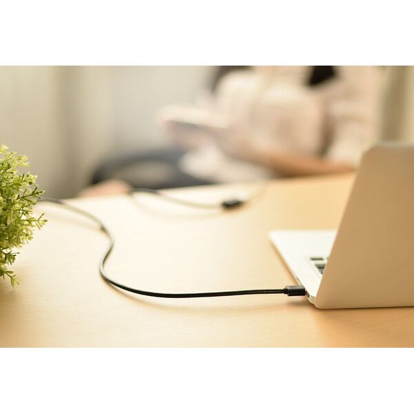 Kabel USB Ugreen USB-A - USB-A 1 m Czarny (10314)
