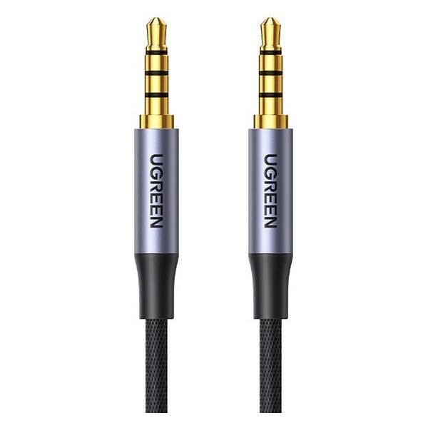 Kabel Ugreen Jack 3.5mm - Jack 3.5mm 2m czarny (UGR1187BLK)