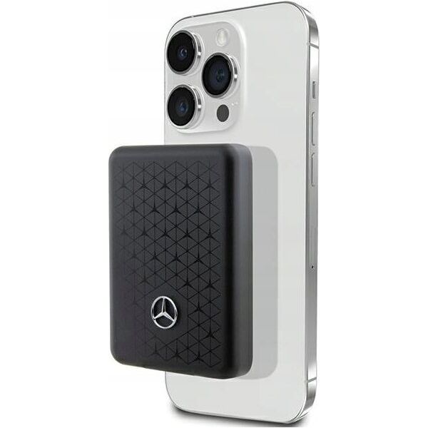 Powerbank Mercedes Mercedes Powerbank MEPB5KMESTK 15W 5000mAh czarny/black MagSafe